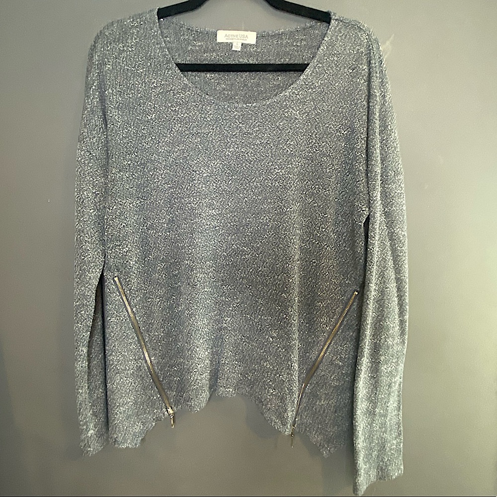 Stylish Long Sleeve Blouse, Large